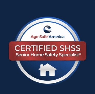 Age Safe America Certified SHSS – Senior Home Safety Specialist badge